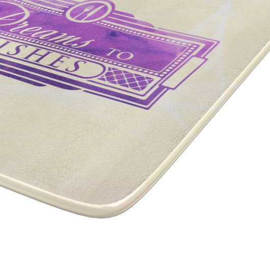 Kleine Träume für Geschirr Schneide-Board Schneidebrett (Ecke)