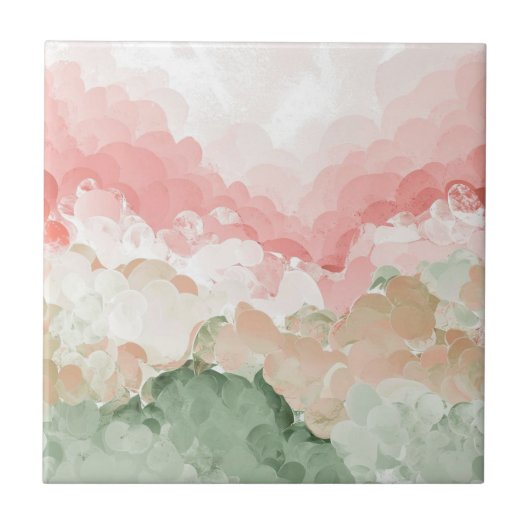 Kleine Trikolfarben Fliese (Vorderseite)