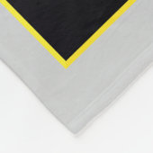 Kleine Trompetenschwäne im Dusk Fleece Blanket (Ecke)