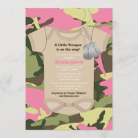 Kleine Trooper-Armee Militärmädchen Camouflage Kin
