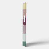 Kleine Tulips auf Pastellstreifen Case-Mate iPhone Hülle (Rückseite / Rechts)