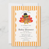 Kleine Türkei Babydusche Einladung (Vorderseite)