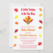 Kleine Türkei Babydusche Einladung (Vorderseite)