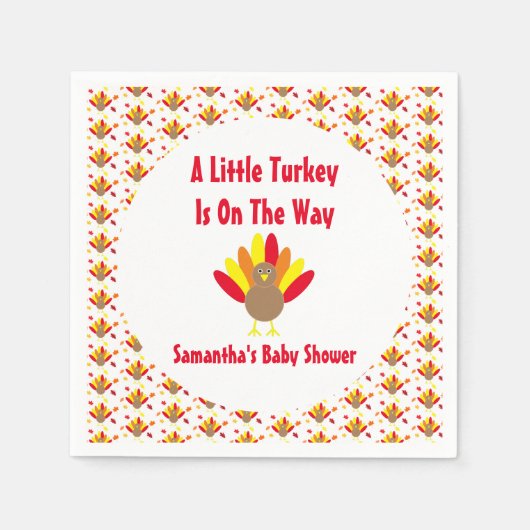 Kleine Türkei unterwegs Serviette (Vorderseite)