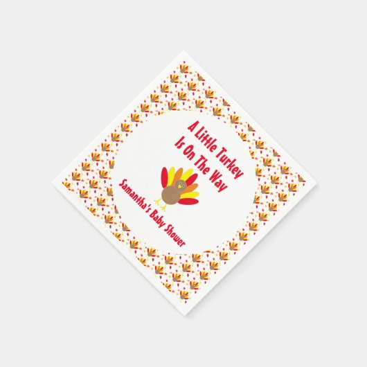 Kleine Türkei unterwegs Serviette (Ecke)