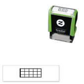 Kleine Ukulele Akkord Selbstfarbige Briefmarke Permastempel (Beispiel)