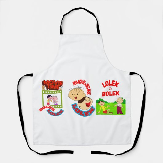 KLEINE UND LOLEK SCHÜRZE (Vorderseite)