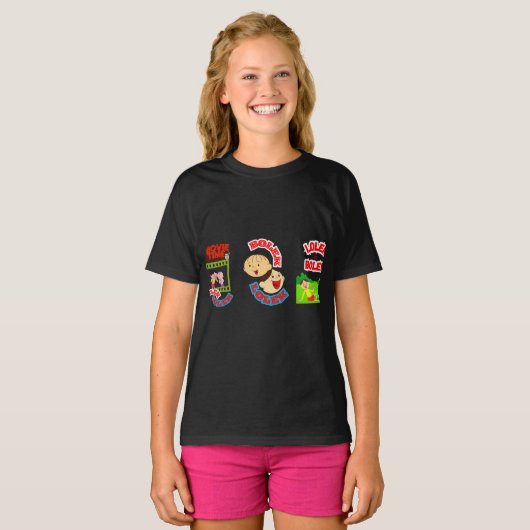 KLEINE UND LOLEK T-Shirt (Vorne ganz)