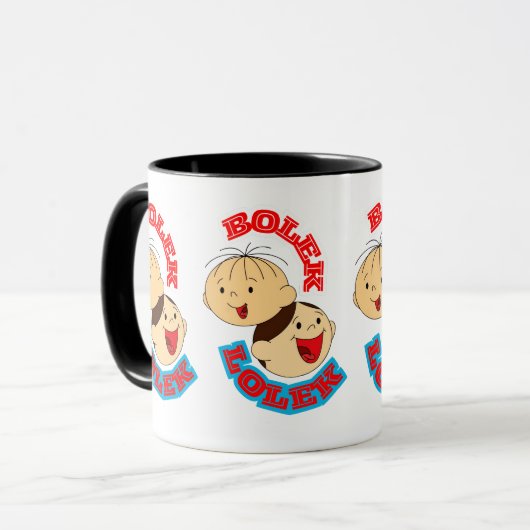 KLEINE UND LOLEK TASSE (Vorderseite Links)