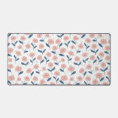 Kleine und wertvolle, hellrosa gemusterte Schreibt Schreibtischunterlage (Vorderseite)