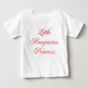 Kleine Ungarische Prinzessin Baby T-shirt
