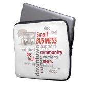 Kleine Unternehmen Laptopschutzhülle (Vorderseite Links)