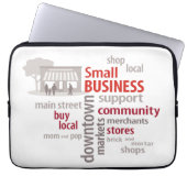 Kleine Unternehmen Laptopschutzhülle (Vorderseite)