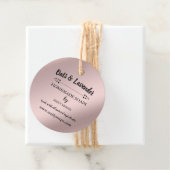 Kleine Unternehmen liefern Verpackungen für Seife Geschenkanhänger (Beispiel)