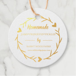 Kleine Unternehmen liefern Verpackungs-Etikettenfo Geschenkanhänger