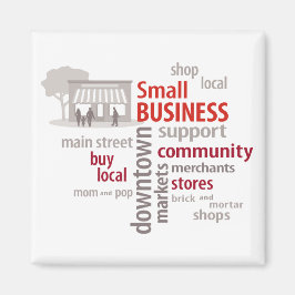 Kleine Unternehmen Magnet