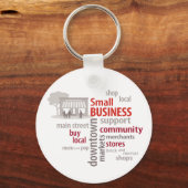 Kleine Unternehmen Schlüsselanhänger (Vorderseite)