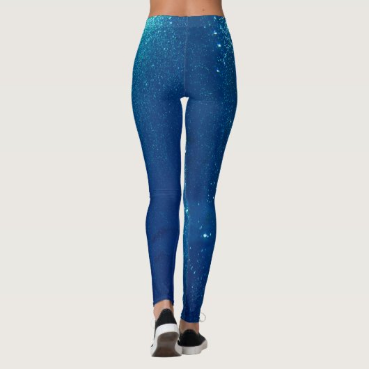 Kleine Unterwasserblasen Leggings (Rückseite)