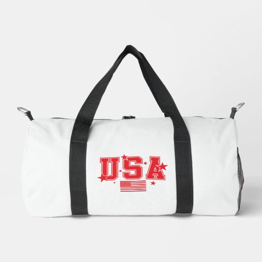 Kleine USA Duffle Bag (Vorderseite)
