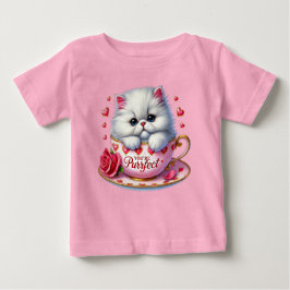Kleine Valentine-Süssen Baby T-shirt