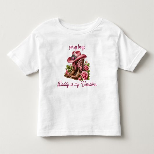 Kleine Valentine-Süssen Kleinkind T-shirt (Vorderseite)