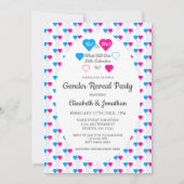 Kleine Valentinstag-Geschlechtsübersicht Einladung (Vorderseite)