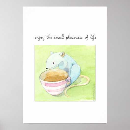 Kleine Vergnügungen Poster (Vorne)