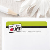 KLEINE VERPACKUNG ETIKETTIERUNG: hergestellt mit L (Insitu)