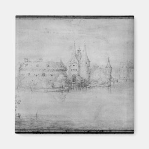 Kleine verstärkte Insel, Amsterdam, 1562 Magnet