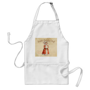 Kleine viktorianische Weihnachtssängerin Custom Ch Schürze