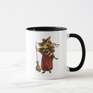 Kleine Vintage-Hexentasse Tasse
