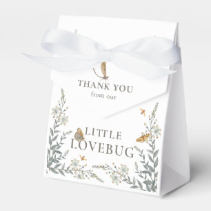 Kleine Vintage-Liebeskäfer-Geschenkbox Geschenkschachtel