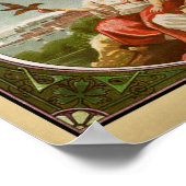 Kleine Vintage Zigarrenschachtel Poster (Ecke)