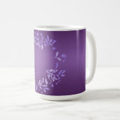 Kleine Violett Rose Tee Tasse (VorderseiteRechts)