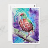 Kleine Vögel #12 Postkarte (Vorne/Hinten)