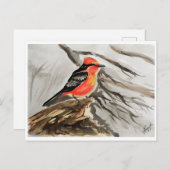 Kleine Vögel #14 Postkarte (Vorne/Hinten)