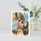 Kleine Vögel #7 Postkarte (Stehend Vorderseite)