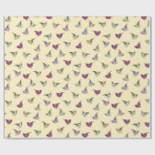 Kleine Vögel Geschenkpapier (Flach)