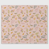 Kleine Vögel im Frühling Geschenkpapier (Flach)