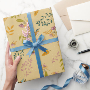 Kleine Vögel im Frühling Geschenkpapier
