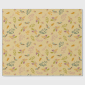 Kleine Vögel im Frühling Geschenkpapier (Flach)