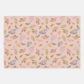 Kleine Vögel im Frühling Geschenkpapier Set (Vorderseite 3)