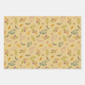 Kleine Vögel im Frühling Geschenkpapier Set (Vorderseite)