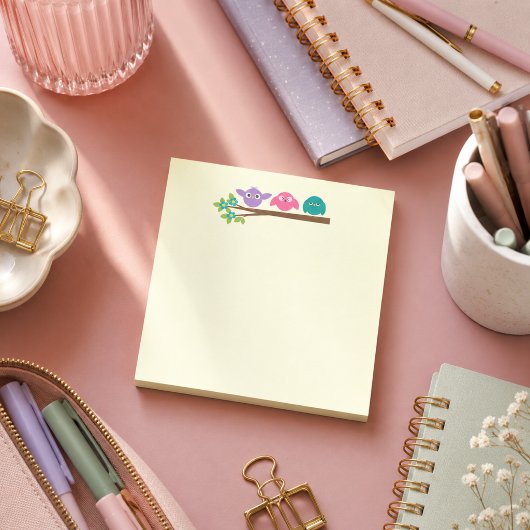 Kleine Vögelchen Post-it Klebezettel