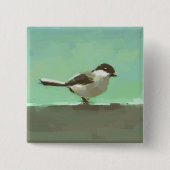 Kleine Vogelkunst Button (Vorderseite)