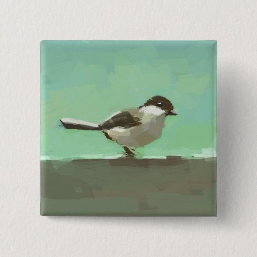 Kleine Vogelkunst Button (Vorderseite)