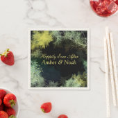 Kleine Waldhochzeit Serviette (Beispiel)