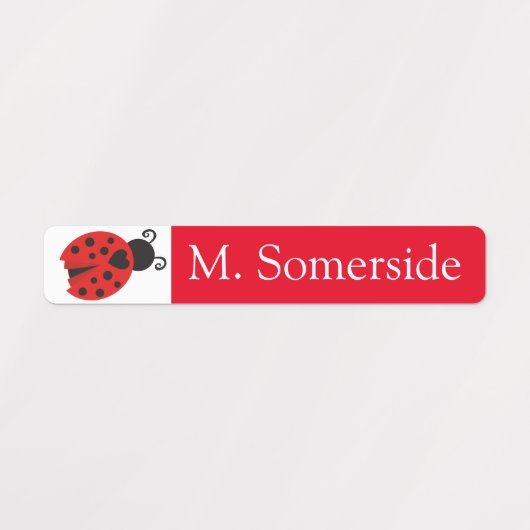 Kleine wasserdichte Kinder: Labels für Schulcamps Etiketten (Design 1)