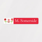 Kleine wasserdichte Kinder: Labels für Schulcamps Etiketten (Design 2)