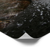 Kleine Wasserfälle zurück Poster (Ecke)